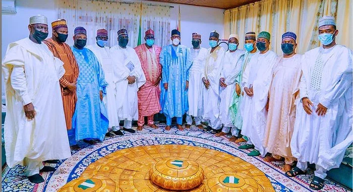 BUHARI MEETS WITH APC GOVERNORS, AHEAD OF PRESIDENTIAL PRIMARIES ELECTION, BUHARI MEETS WITH APC GOVERNORS, AHEAD OF PRESIDENTIAL PRIMARIES ELECTION, INFINITY LOADED