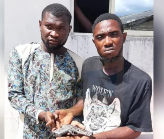 MAN NARRATES HOW THEY WERE ROBBED AT GUN POINT BY ARMED ROBBERS RECENTLY ARRESTED BY BAYELSA STATE POLICE COMAND, MAN NARRATES HOW THEY WERE ROBBED AT GUN POINT BY ARMED ROBBERS RECENTLY ARRESTED BY BAYELSA STATE POLICE COMAND, INFINITY LOADED