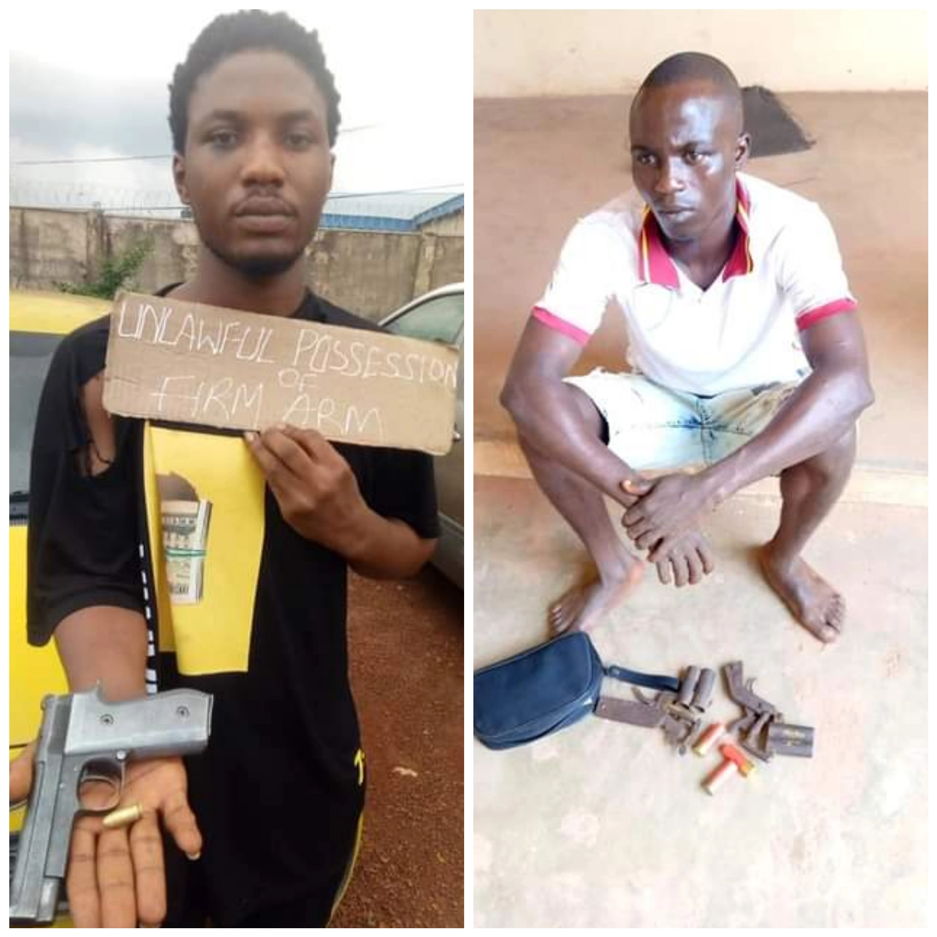 NPF ARREST TWO SUSPECTS FOR ILLEGAL POSSESION OF FIREARMS, NPF ARREST TWO SUSPECTS FOR ILLEGAL POSSESION OF FIREARMS, INFINITY LOADED