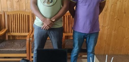 Indian Police Arrest Two Nigerian men For Allegedly Duping Man Of N18M, Indian Police Arrest Two Nigerian men For Allegedly Duping Man Of N18M, INFINITY LOADED