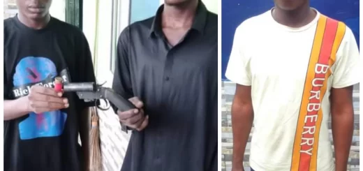 Delta state police command arrests two suspected armed robbers and kidnap gang leader as police foil plot to abduct prominent chief in Delta, Delta state police command arrests two suspected armed robbers and kidnap gang leader as police foil plot to abduct prominent chief in Delta, INFINITY LOADED