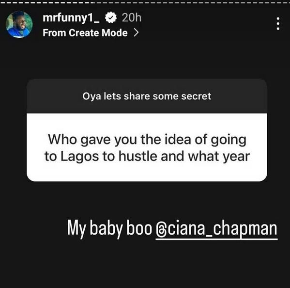 How My Fiancée Inspired My Career Growth – "Sabinus" Reveals, INFINITY LOADED How My Fiancée Inspired My Career Growth – "Sabinus" Reveals, How My Fiancée Inspired My Career Growth – “Sabinus” Reveals, INFINITY LOADED